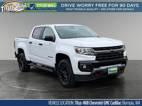 Used 2022 Chevrolet Colorado Z71 w/ Trail Boss Package AWD/4WD image 1