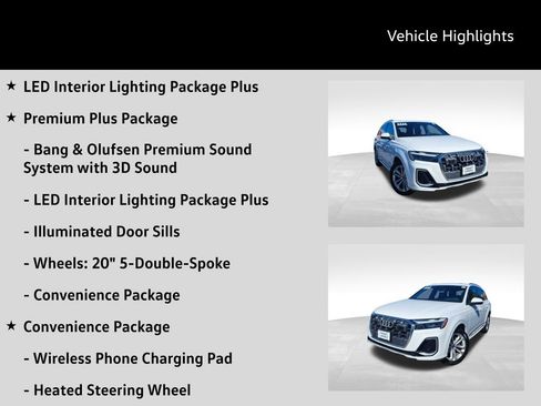 Certified 2025 Audi Q7 3.0T Premium Plus AWD/4WD image 20