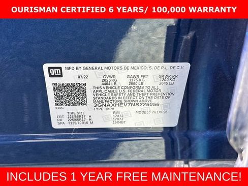 Used 2022 Chevrolet Equinox LS FWD image 30