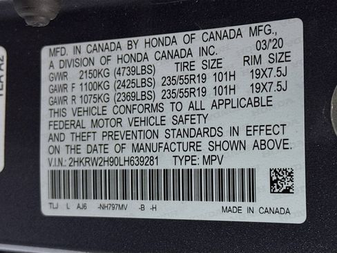 Used 2020 Honda CR-V Touring image 32