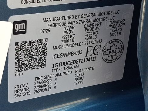 Used 2026 GMC Sierra 1500 Elevation w/ Elevation Premium Package AWD/4WD image 28