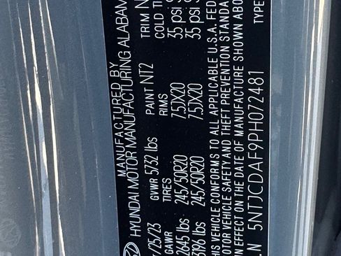 Used 2023 Hyundai Santa Cruz Night w/ Winter Package image 30