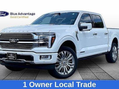 Certified 2025 Ford F150 Platinum w/ Equipment Group 703A Plus