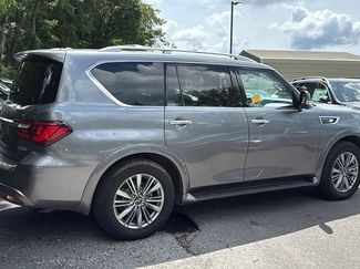 Used 2021 INFINITI QX80 Luxe w/ Cargo Package RWD video 2