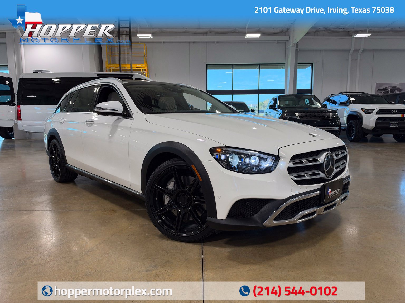 Used 2021 Mercedes-Benz E 450 4MATIC All-Terrain Wagon w/ Premium Package 360° Tour