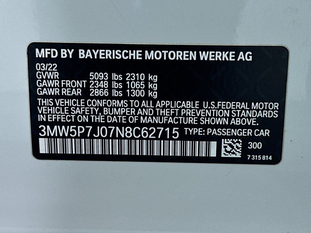 Used 2022 BMW 330e w/ M Sport Package RWD image 33