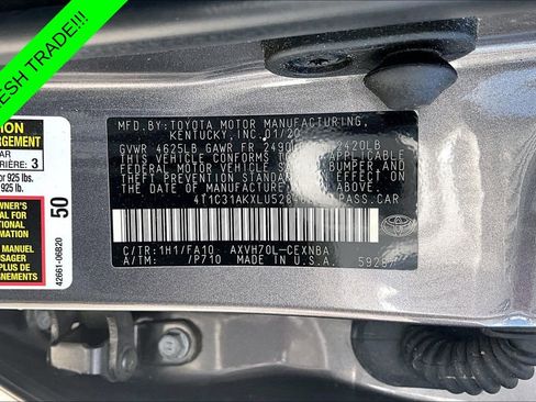 Used 2020 Toyota Camry LE FWD image 19
