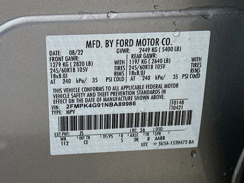 Used 2022 Ford Edge SE image 12