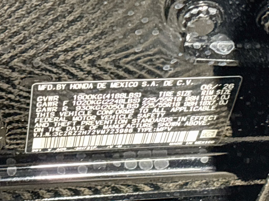 New 2027 Honda HR-V EX-L image 25