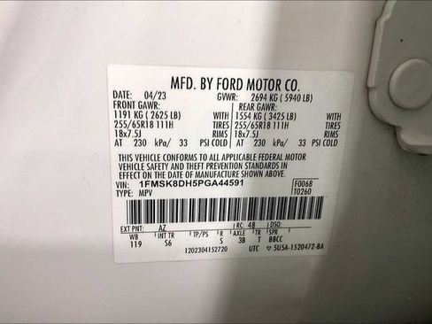 Used 2023 Ford Explorer XLT w/ Equipment Group 202A AWD/4WD image 38
