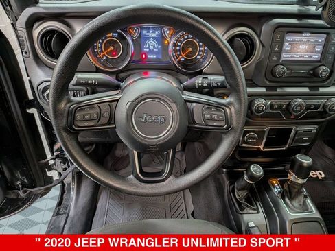 Used 2020 Jeep Wrangler Unlimited Sport AWD/4WD image 15