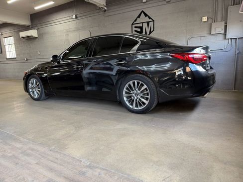 Used 2019 INFINITI Q50 Luxe w/ Essential Package (3.0T Luxe) AWD/4WD image 2