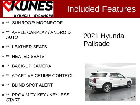 Used 2021 Hyundai Palisade SEL w/ Premium Package AWD/4WD image 2