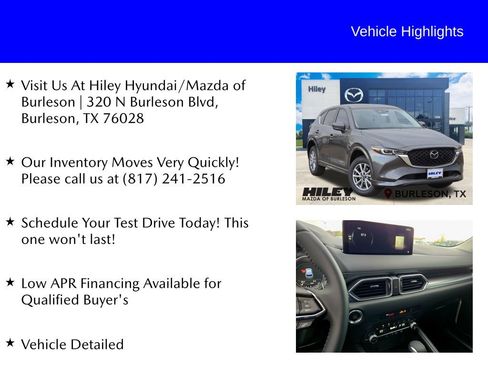 New 2025 MAZDA CX-5 AWD 2.5 S w/ Preferred Package image 9