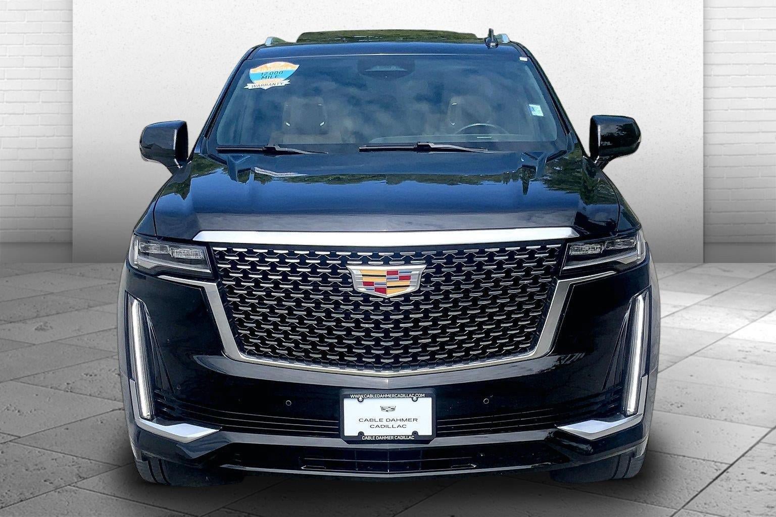 Used 2021 Cadillac Escalade Premium Luxury w/ Driver Assist Tech Package AWD/4WD image 2