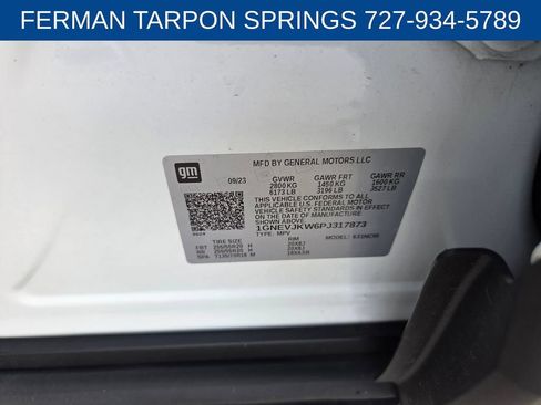 Used 2023 Chevrolet Traverse RS w/ LPO, Floor Liner Package AWD/4WD image 24
