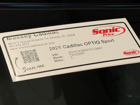 New 2026 Cadillac Optiq Sport 1 AWD/4WD image 17