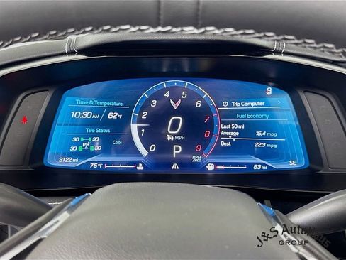 Used 2024 Chevrolet Corvette Z06 w/ Chrome Exterior Badge Package RWD image 15