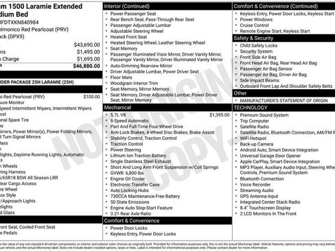 Used 2019 RAM 1500 Laramie AWD/4WD image 4