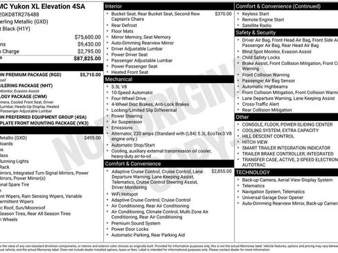 New 2026 GMC Yukon XL Elevation w/ Elevation Premium Package image 2