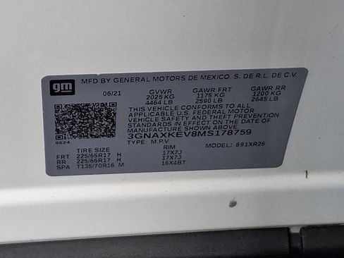 Used 2021 Chevrolet Equinox LT image 27