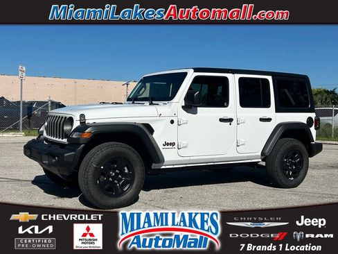 Used 2025 Jeep Wrangler Sport image 1