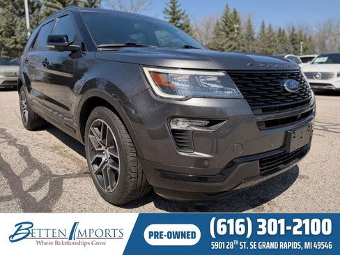 Used 2018 Ford Explorer Sport w/ Equipment Group 401A AWD/4WD image 1