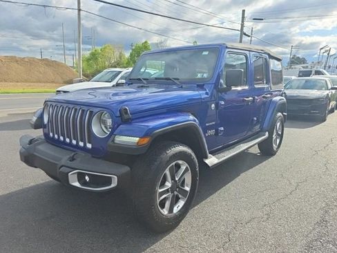 Used 2020 Jeep Wrangler Unlimited Sahara AWD/4WD image 1