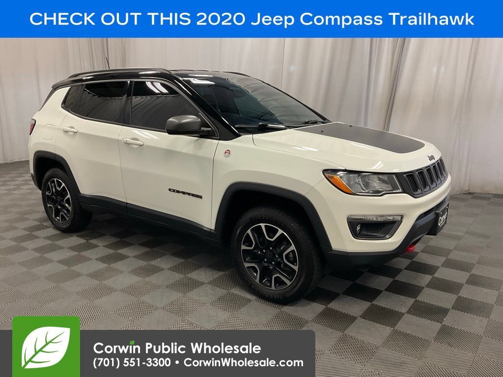 Used 2020 Jeep Compass Trailhawk AWD/4WD image 1