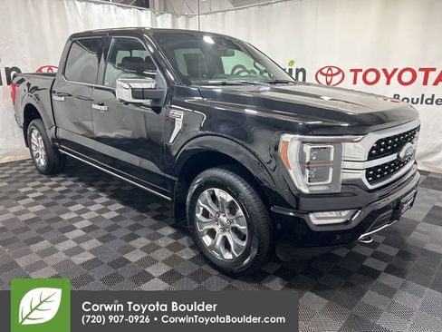 Used 2022 Ford F150 Platinum w/ Max Trailer Tow Package image 1