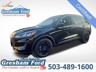 Certified 2020 Ford Escape SE