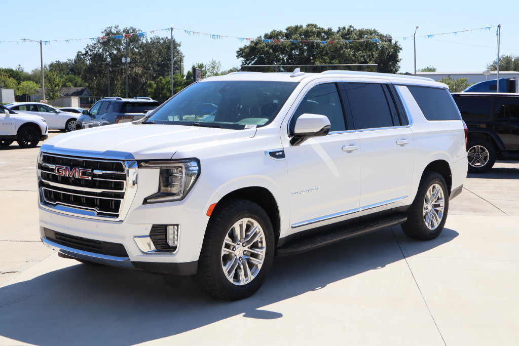 Used 2021 GMC Yukon XL SLT w/ SLT Premium Package RWD image 5