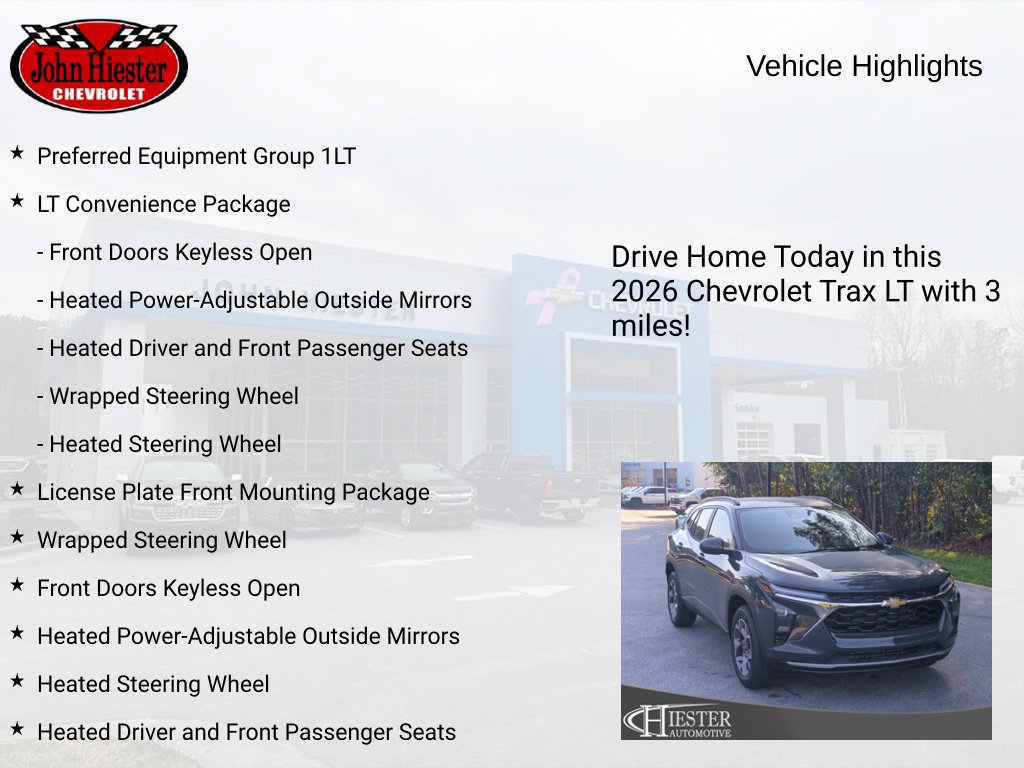 New 2026 Chevrolet Trax LT w/ LT Convenience Package FWD image 6