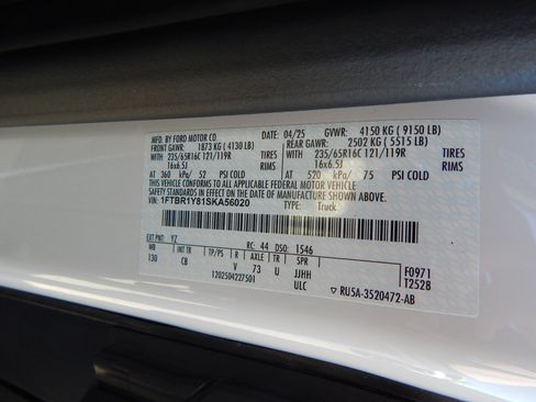 Used 2025 Ford Transit 250 Low Roof w/ Exterior Upgrade Package RWD image 29