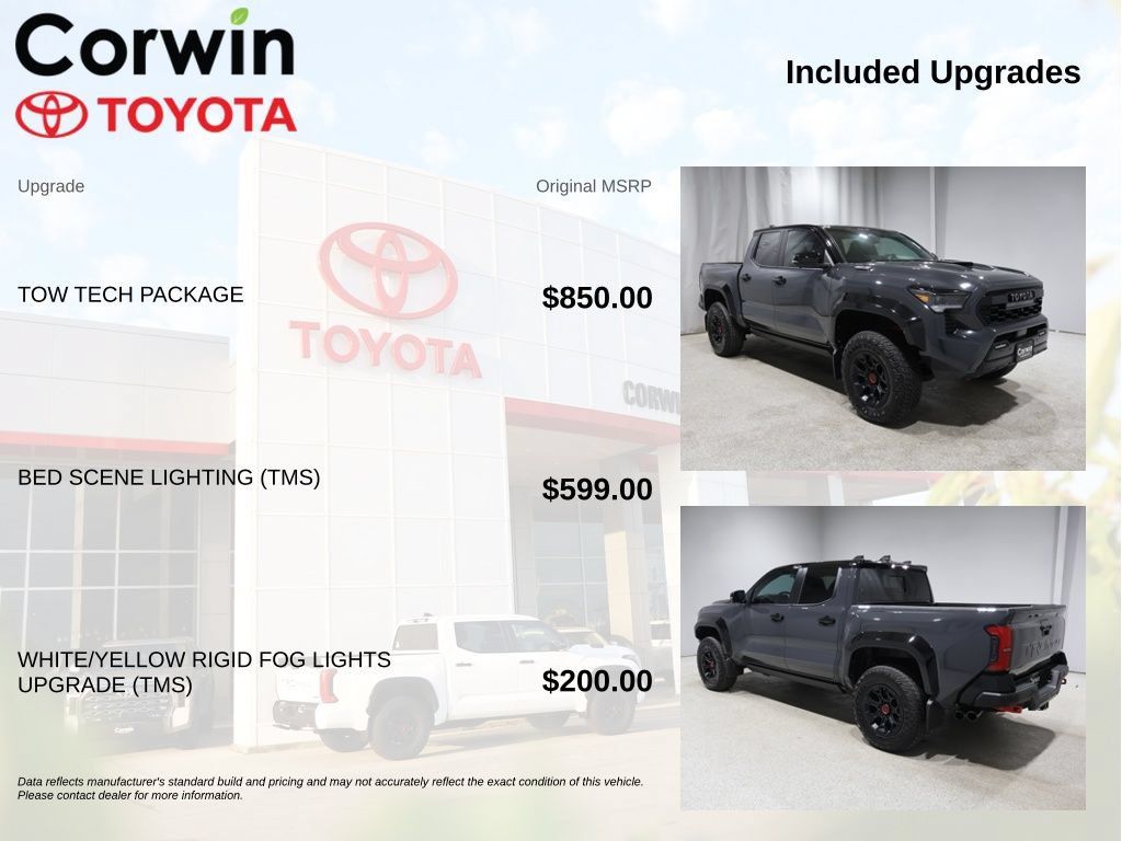Used 2025 Toyota Tacoma TRD Pro w/ Tow Tech Package AWD/4WD image 4