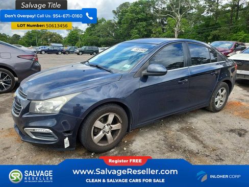 Used 2016 Chevrolet Cruze LT FWD image 1