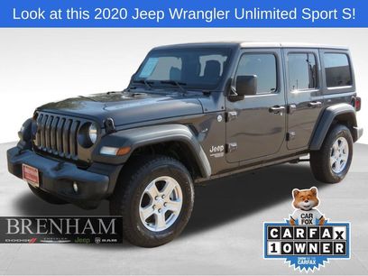 Used 2020 Jeep Wrangler Unlimited Sport S