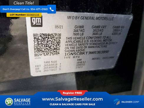 Used 2021 Chevrolet Suburban LS image 17