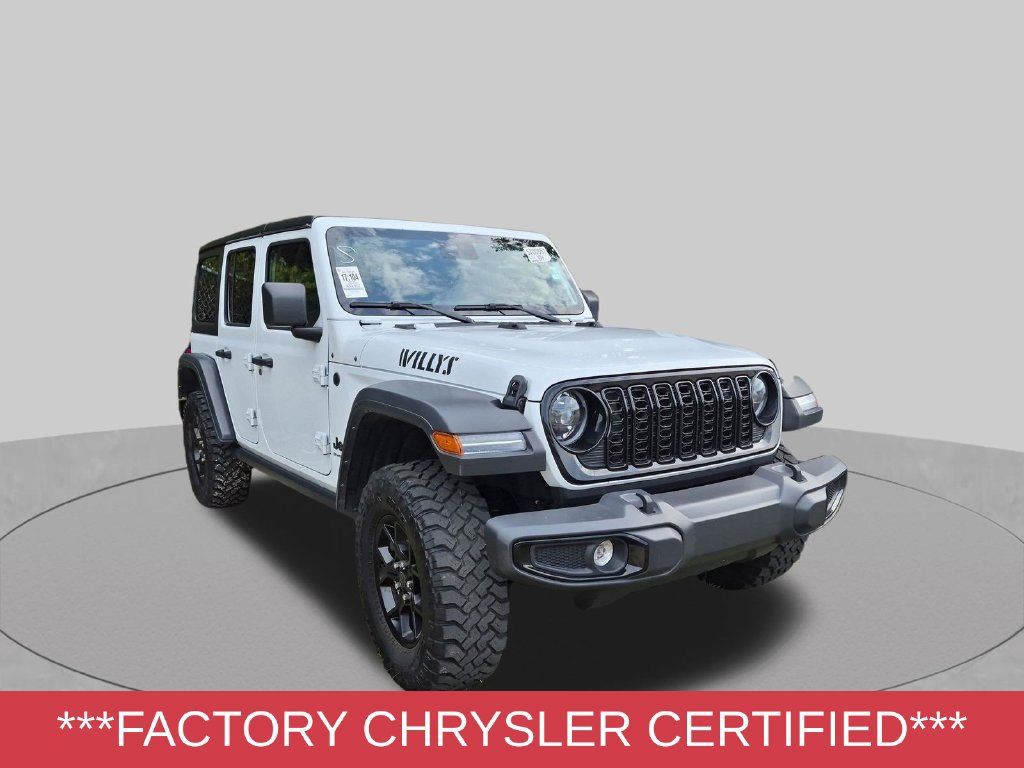 Certified 2025 Jeep Wrangler Unlimited Sport AWD/4WD image 2