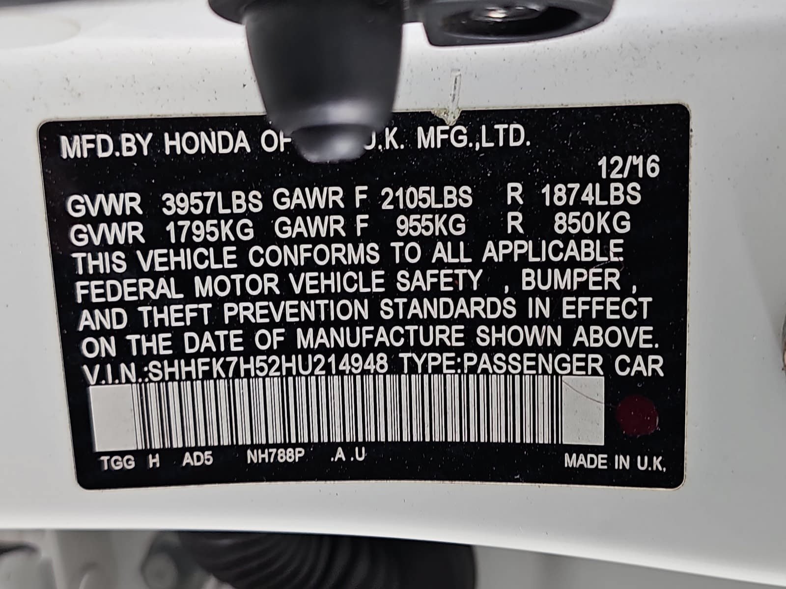 Used 2017 Honda Civic EX image 28
