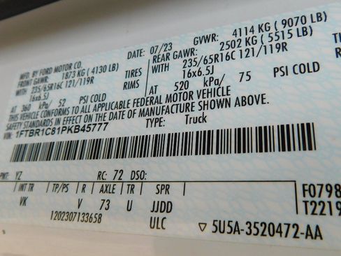 Used 2023 Ford Transit 250 Medium Roof w/ Load Area Protection Package image 11