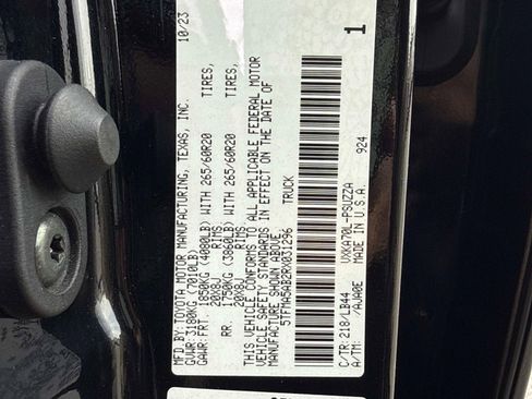 Used 2024 Toyota Tundra 1794 Edition RWD image 35