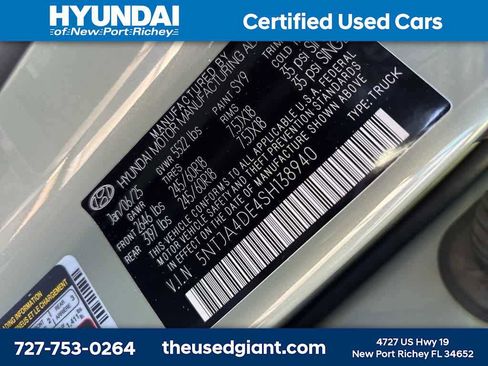 Used 2025 Hyundai Santa Cruz SE image 13