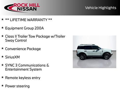 Used 2023 Ford Bronco Sport Big Bend w/ Convenience Package AWD/4WD image 5