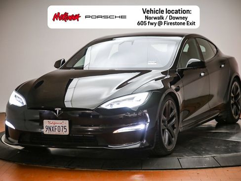 Used 2021 Tesla Model S Long Range AWD/4WD image 1