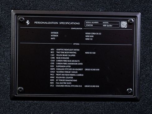 Certified 2018 Ferrari 488 Spider image 30