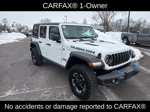 Certified 2025 Jeep Wrangler Unlimited Rubicon 4xe w/ Safety Group image 2