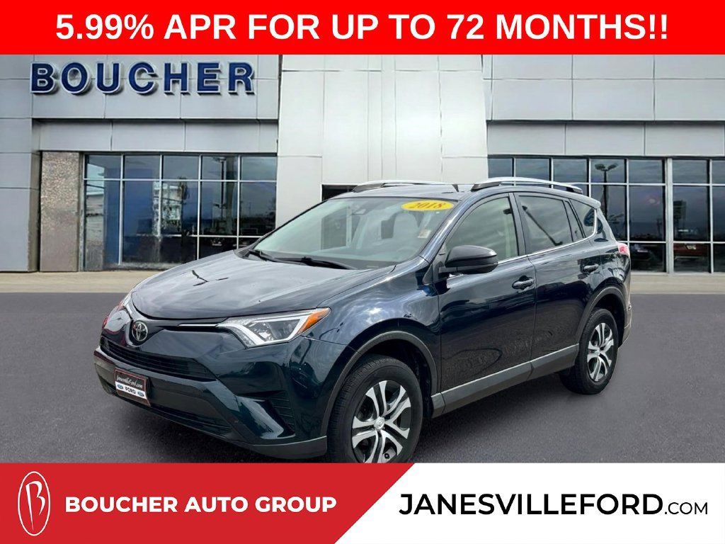 Used 2018 Toyota RAV4 LE w/ All Weather Liner Package FWD image 1