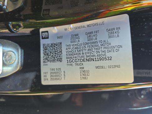 Used 2022 Chevrolet Colorado Z71 w/ Z71 Midnight Edition image 21