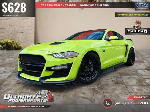 Used 2020 Ford Mustang GT Premium w/ Carbon Sport Interior Package RWD image 2